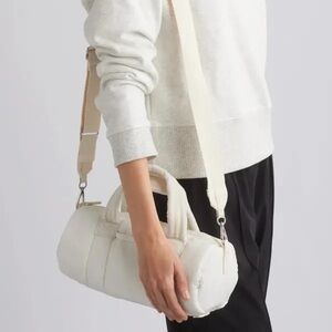 LeSportsac Sheen Quilted Mini Roll Bag | Pina Colada